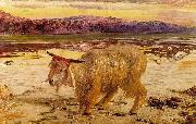 William Holman Hunt The Scapegoat Spain oil painting artist
